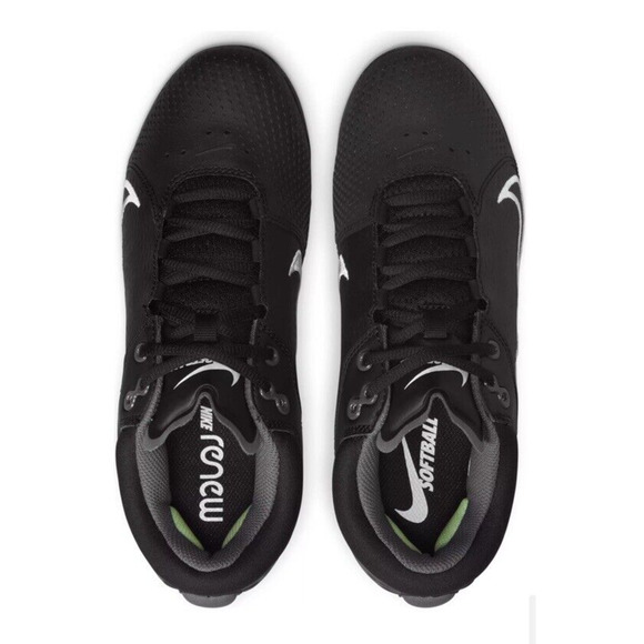 Nike Women's Hyperdiamond 4 Elite Softball Cleats Black Size 9 CZ5917-005 - Picture 4 of 8